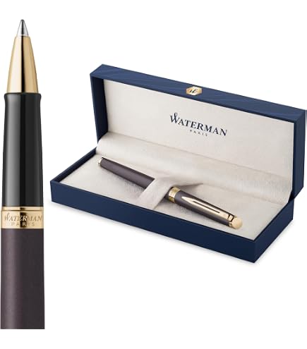 Amazon.com : Waterman Hémisphère Ballpoint Pen | Lava Black (The